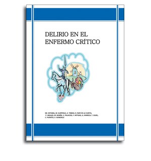 Delirio en el enfermo critico portada libro medicina