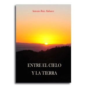 Entre el cielo y la tierra portada libro poesia