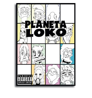 Comic Planeta Loko, portada