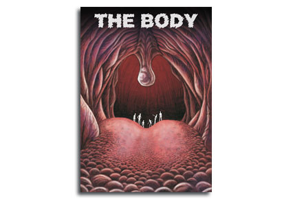 Portada comic The body