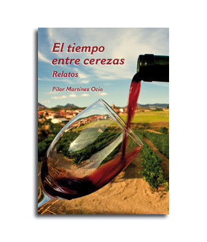 Portada libro de relatos - El tiempo entre cerezas