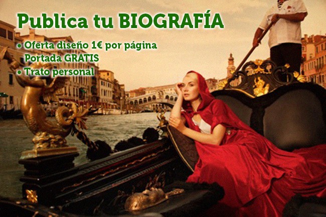 Imagen oferta publicar biografia