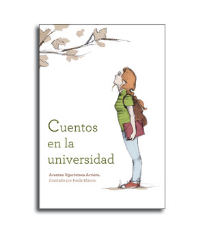 Portada del libro cuentos en la universidad