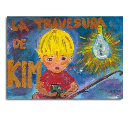 cuento infantil la travesura de KIM