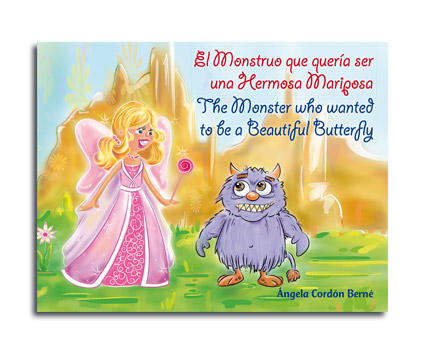 portada del cuento el monstruo que queria