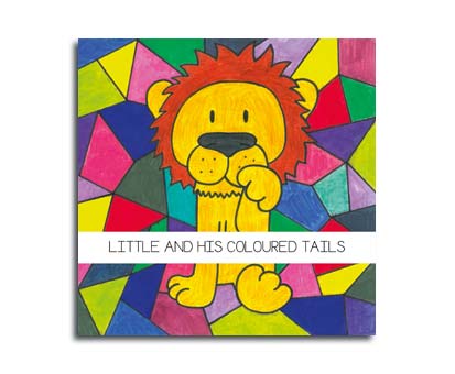 Portada Little and his coloured tails