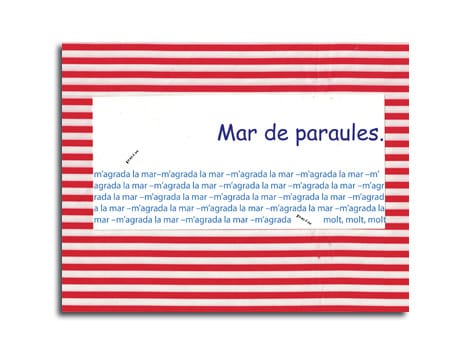 Portada del cuento Mar de paraules