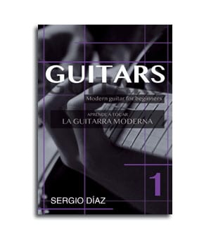 Portada de metodo para aprender a tocar la guitarra moderna