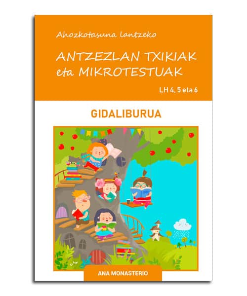 portada de libro Ahozkotasuna lantzeko. Antzezlan txikiak eta mikrotestuak. Gidaliburua