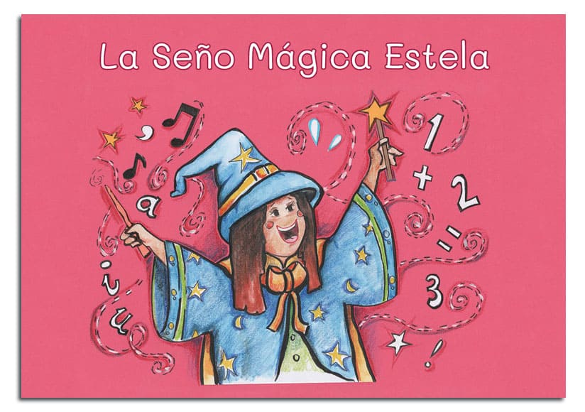 portada del cuento La seño mágica Estela