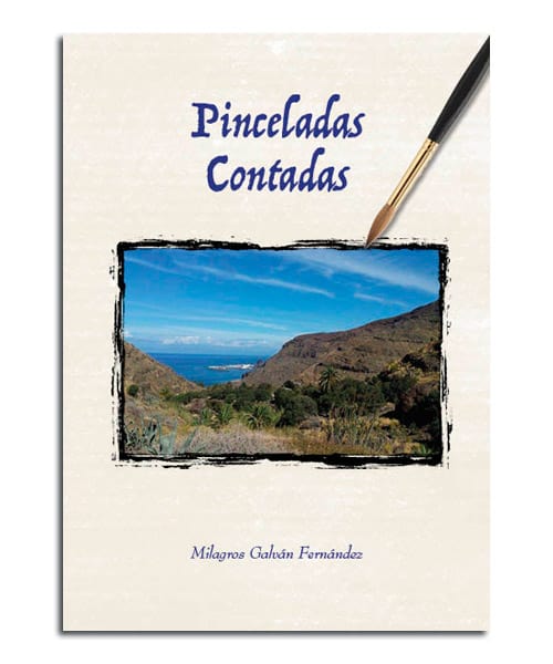 portada del libro de relatos Pinceladas Contadas